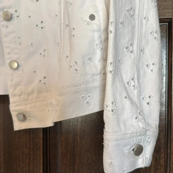 Liverpool Los Angeles White Jean Jacket - Medium. GUC - Picture 3 of 9